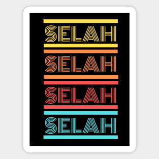 Selah | Christian Typography Magnet
